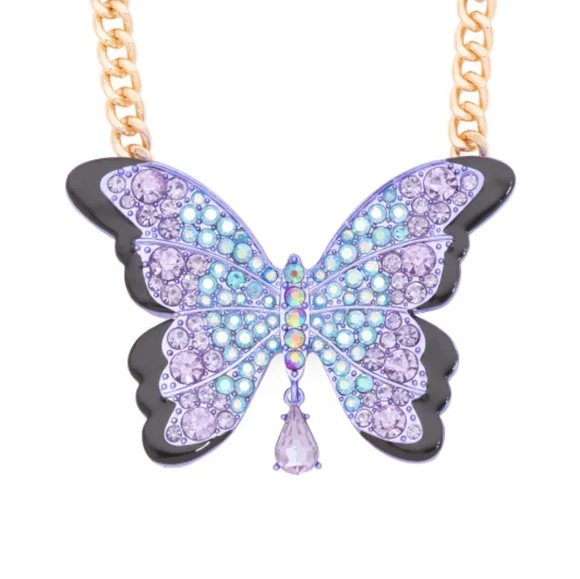 Betsey Johnson Butterfly Pendant Necklace - Picture 3 of 4